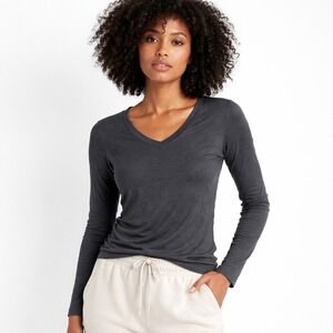 SEGMENTS 100% Merino Wool Base Layer Charcoal Grey S Gorpcore Utility Capsule